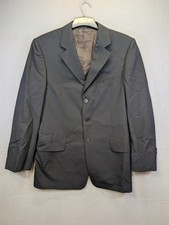 Paul Smith Herren Schwarz 100% Reine Wolle Smart Anzug Jacke NUR Brustumfang 38 Blazer