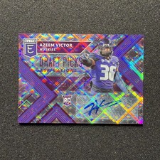 2018 Elite Aspirations AZEEM VICTOR #223 Rookie AUTO 22/99 - WASHINGTON HUSKIES 