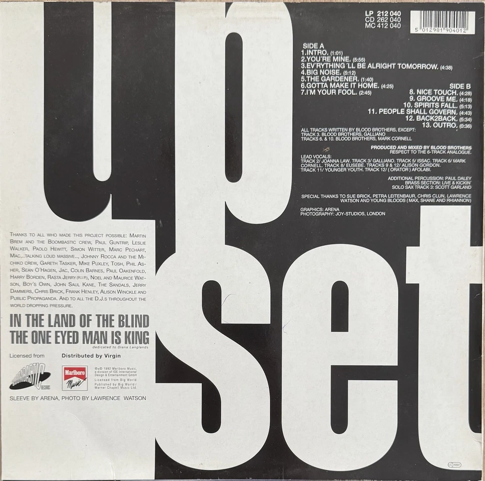 Pressure Drop – Upset - Marlboro Music - Germany  1992 - RARE ONE!! - Bild 2 von 4