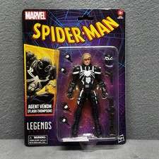 2025 Marvel Spider-Man Legends Retro AGENT VENOM FLASH THOMPSON 6 Hasbro Figure