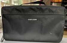 Vtg Case Logic 90's Cassette Travel Tape Holder Black Holds 30 Cassettes