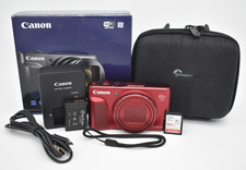 Canon PowerShot SX720 HS 20.3MP Compact Digital Camera Bundle Red Tested Working