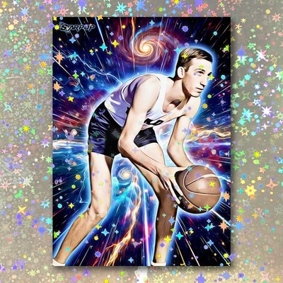 Charles Stretch Murphy Holographic Star Player Art Card 01/10 Starpop Print