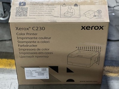 Xerox C230 Color Laser Printer   Open Box