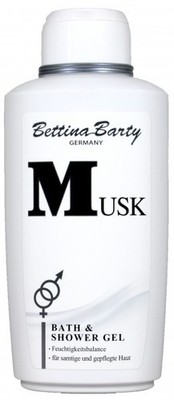 Bettina Barty MUSK Bath & Shower Gel Dusch Gel 500ml VEGAN  UNISEX Geschenk Tipp