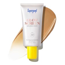 Sunscreen SPF 40 Golden Hour Glowscreen 1.7 fl oz Primer Supergoop Bronze Glowy