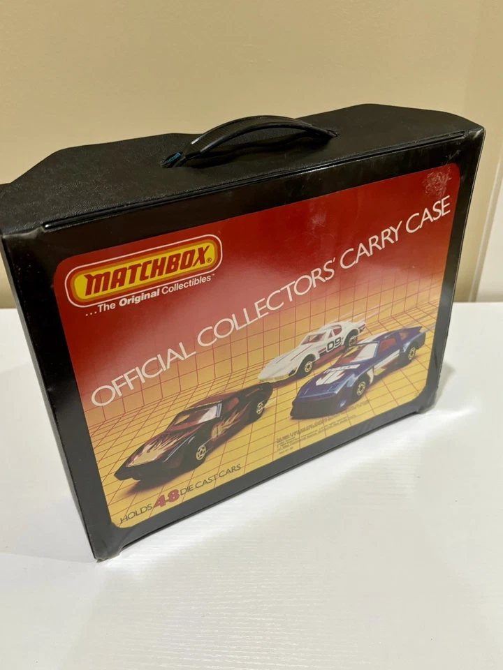 Vintage 1983 Matchbox Official Collector's 48 Cars Carry Case with 4 Trays  - Image 3 of 4