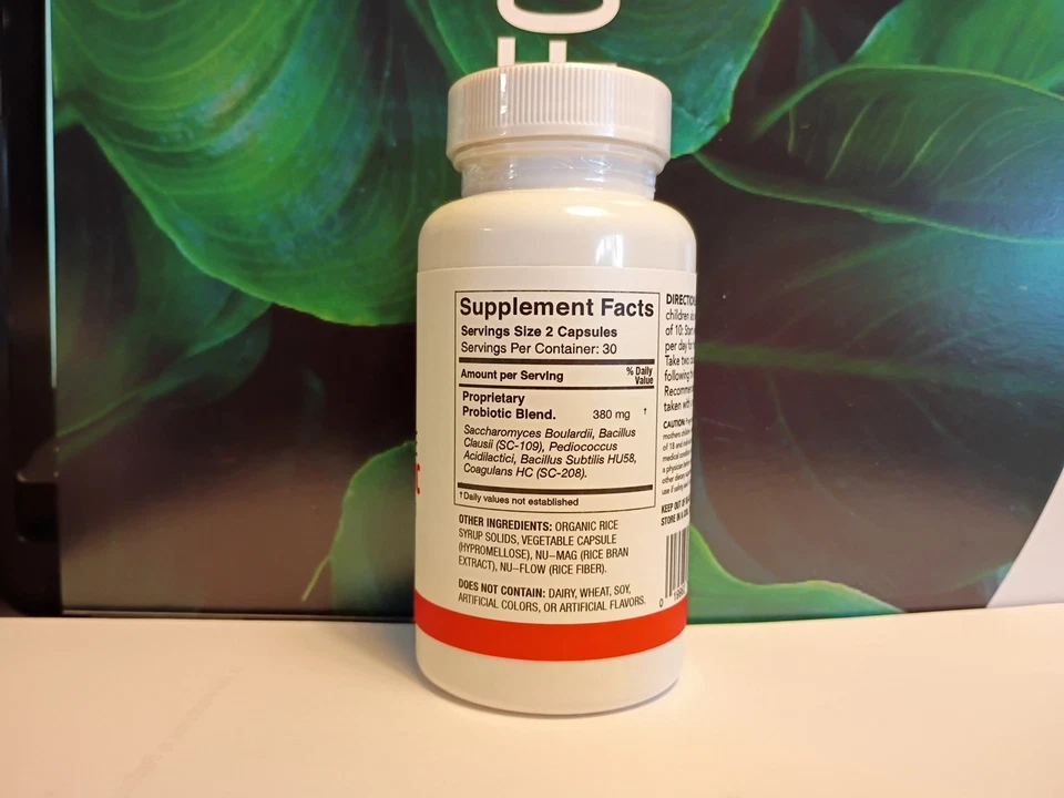 Silver Fern Brand Ultimate Probiotic 30 Servings, 60 Capsules - Image 2 of 3