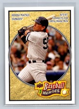 2008 Upper Deck Baseball Heroes #118 Hideki Matsui New York Yankees C25