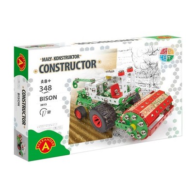 BISON MÄHDRESCHER aus Metall CONSTRUCTOR alexander toys 348 STÜCK Alter 8+