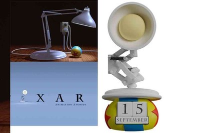 DISNEY PIXAR LUXO 3D EWIGER KALENDER Statue Grupo Erik