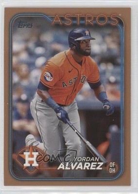 2024 Topps Series 1 Gold 1175/2024 Yordan Alvarez #273 00br