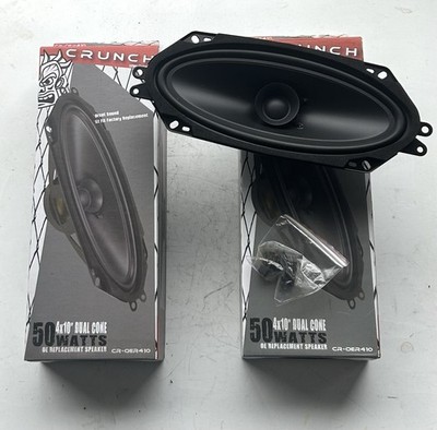 CRUNCH 50 WATT 4x10  SPEAKERS CR-OER410 SET OF 2