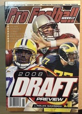 2008 Pro Football Weekly Draft Preview Guide, Matt Ryan, Jake Long