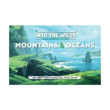Tom Cartos Into the Wilds Battlemap Books Mountains & Oceans SW (New)