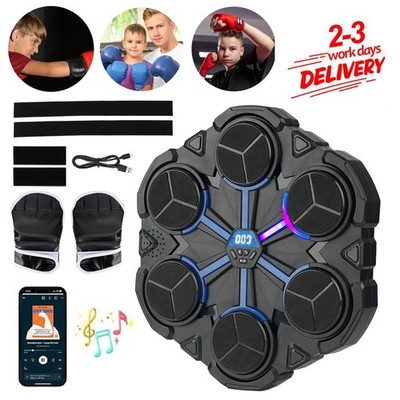 Bluetooth Musik Boxtrainingsgerät Wandmontage Boxmaschine LED-Rhythmus Feedback
