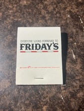 Fridays  Matchbook