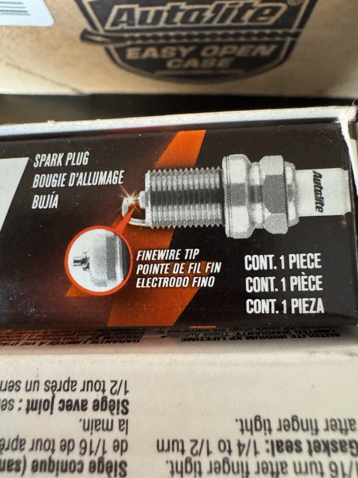 QTY 4 Autolite Iridium XP Automotive Replacement Spark Plug XP5245