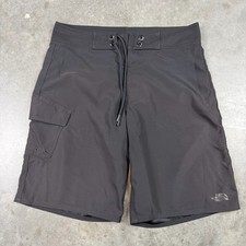 The North Face Board Shorts Mens 32 Black Beach Surf Outdoors Preowned
