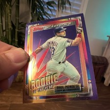 Topps 1994 Finest Rookie of the Year Raul Mondesi Dodgers Baseball Card 4OF-8