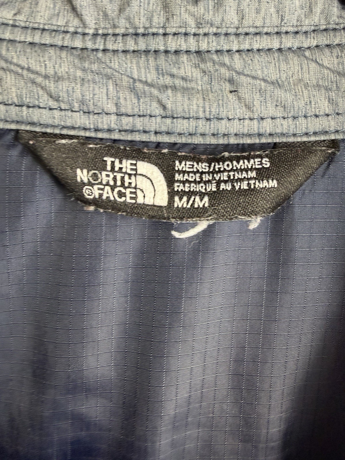 Men’s Medium North Face Button Down Jacket Gray - image 4