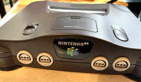 Vtg Nintendo 64 N64 NUS-001 (USA) Console CONTROL DECK w/charger NUS-002 (USA)