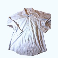 Brooks Brothers Dress Shirt Men's 16-34 Blue Stripe Regent Non- Iron