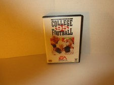 Bill Walsh College Football '95 Sega Genesis Video Game W/ Manual, Inserts -#G27