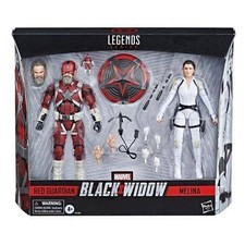 Black Widow Marvel Legends 6-Inch Red Guardian and Melina Vostkoff Action