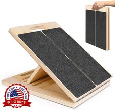 Tabla inclinada de madera portátil para esti...