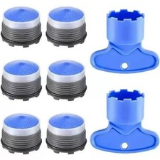 Faucet Aerator M16.5, 6PCS Aerator Replacement for Sink Faucet Flow Restricto...