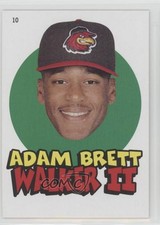 2016 Heritage Minor League Edition 1967 Sticker Inserts Adam Walker Brett II a3i
