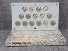 White 1941-1945 Mercury Dime Short Set in Capital Holder 15 SILVER Coins
