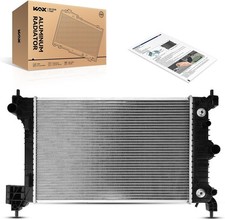 KAX CU13247 Engine Radiator Replacement, Compatible with 2012-2016 2018 Sonic 1.