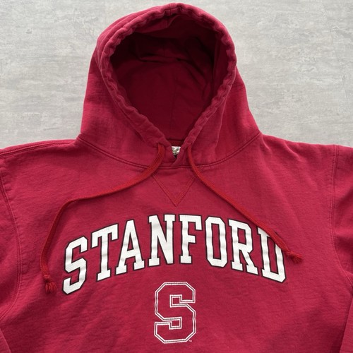 Stanford Cardinals Sweatshirt Hoodie Men Cotton Exchange Medium Red Spellout TCX - Picture 8 of 19