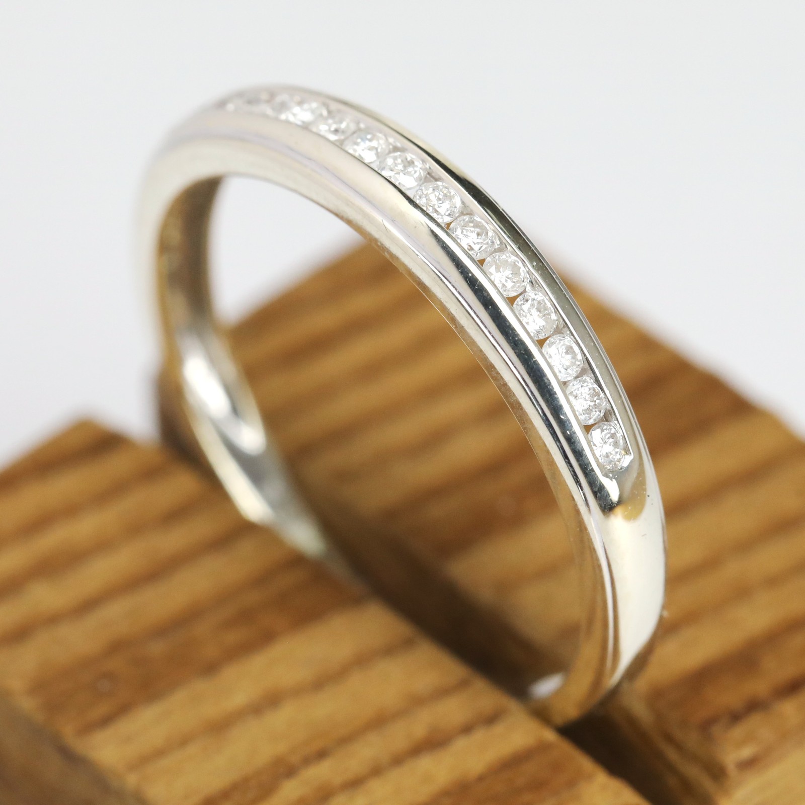 Diamond Half Eternity Ring