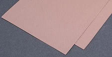Plastruct 91650 HO 12" x 7" Scalloped Edge Tile Sheet (Pack of 2)