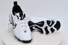 Nike Force Trout 9 Keystone BG Baseball Cleats White/Black/Pure Plat FB9731-100
