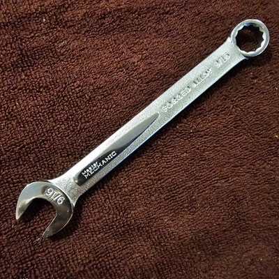 Vintage Master Mechanic T6118 Combination Wrench 9/16'', USA, NOS