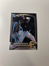 Esmerlyn Valdez Autographed Bowman 2025 Auto