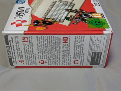 THE A500 Mini Amiga 500 Retro Console 25 Games HDMI Commodore