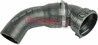 Ladeluftschlauch Links Unten Metzger 2400250 FÜR BMW Intercooler Schlauch