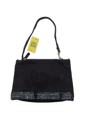 Vanessa Bruno Damen Tasche schwarz 100% Baumwolle Clutch