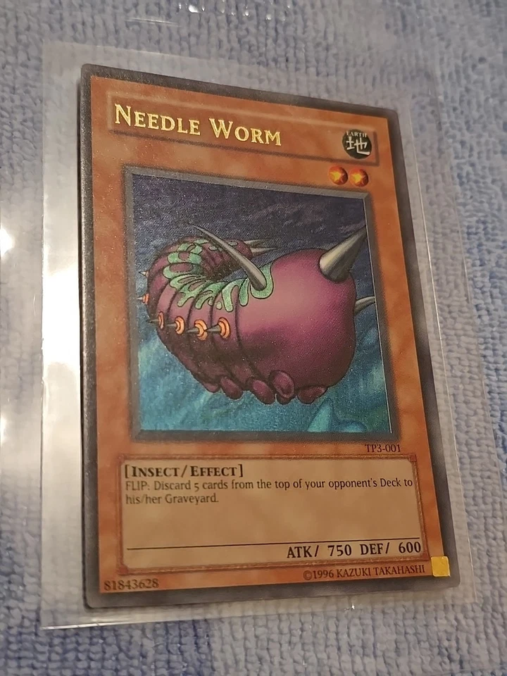 Needle Worm TP3-001 Tournament Pack 3 Ultra Rare English North American Yu-Gi-Oh - Image 3 of 4
