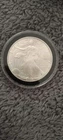 American BU Silver Eagle Coin 2006 Light Tone  1oz. Fine Silver