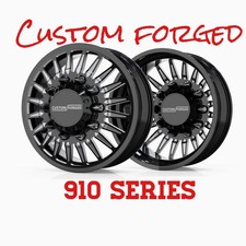 Set Of 6 Custom Cut Forged 24 Dually Wheels
