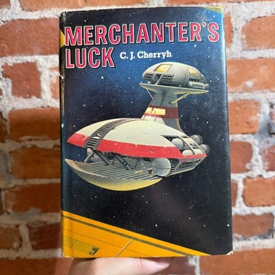 Merchanter s Luck - C.J. Cherryh - 1982 BCE Daw Books Hardback - Richard Courtne