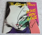 1977 THE ROLLING STONES 2LP Love You Live COC 2-9001 1st Pressing Matrix Variant