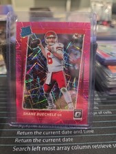 Shane Buechele 2021 Donruss Optic Pink Velocity Prizm /79 RC Chiefs 298