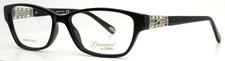 EMOZIONI by SAFILO EM4053 807 Black Womens Semi Cat Eye Eyeglasses 54-15-135